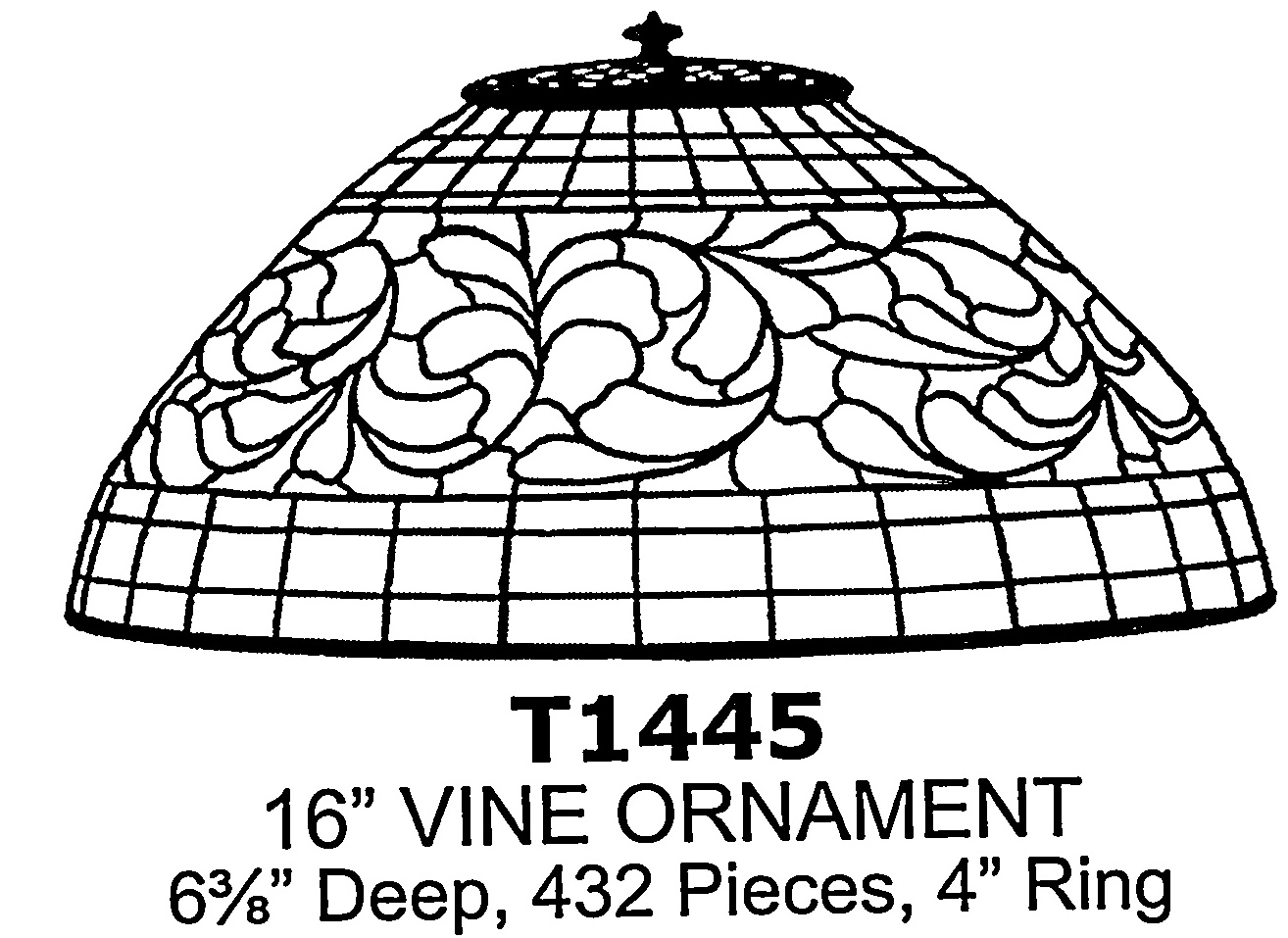 16" Vine Ornament
