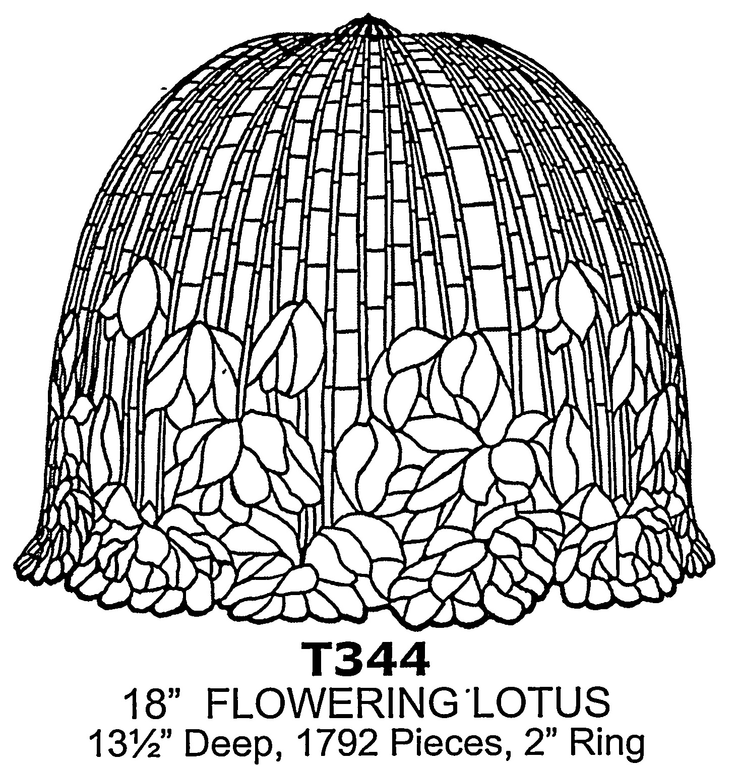 18" Flowering Lotus