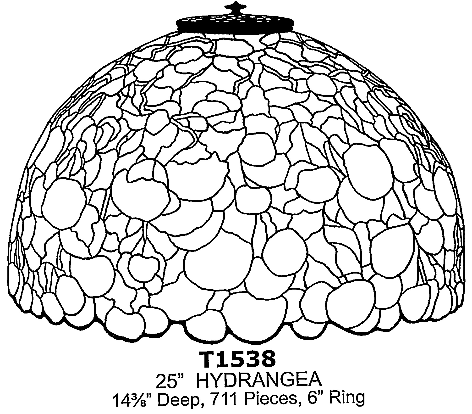 25" Hydrangea