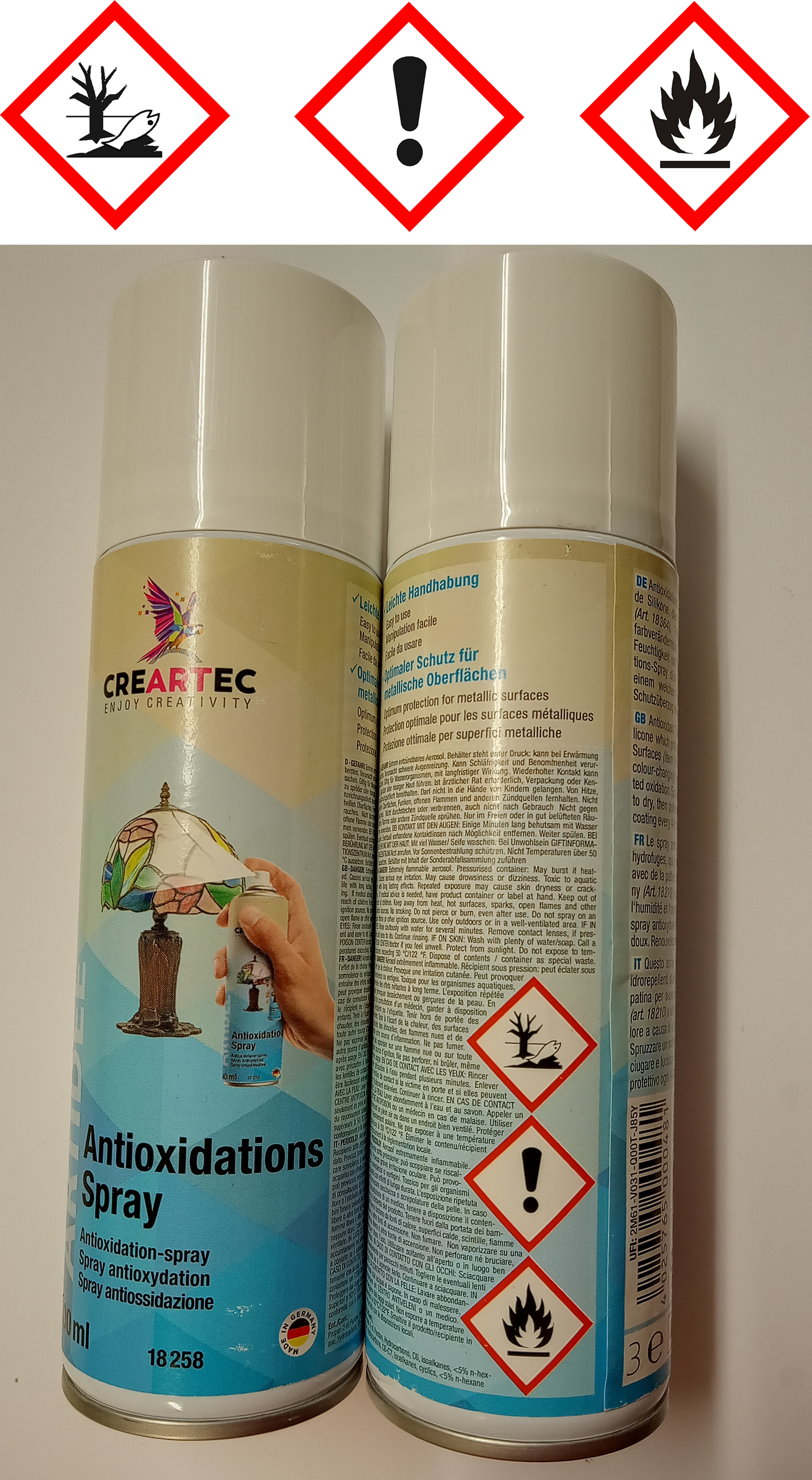 Creartec Anti-Oxidationsspray -  300ml Sprühdose